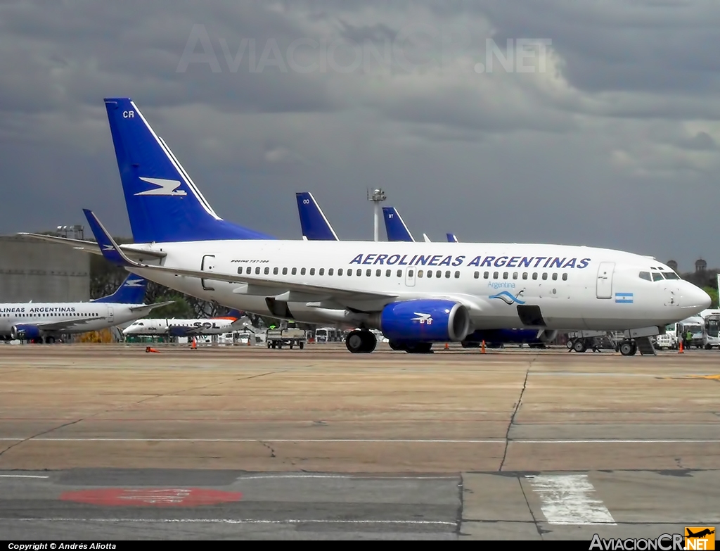 LV-CCR - Boeing 737-73V - Aerolineas Argentinas