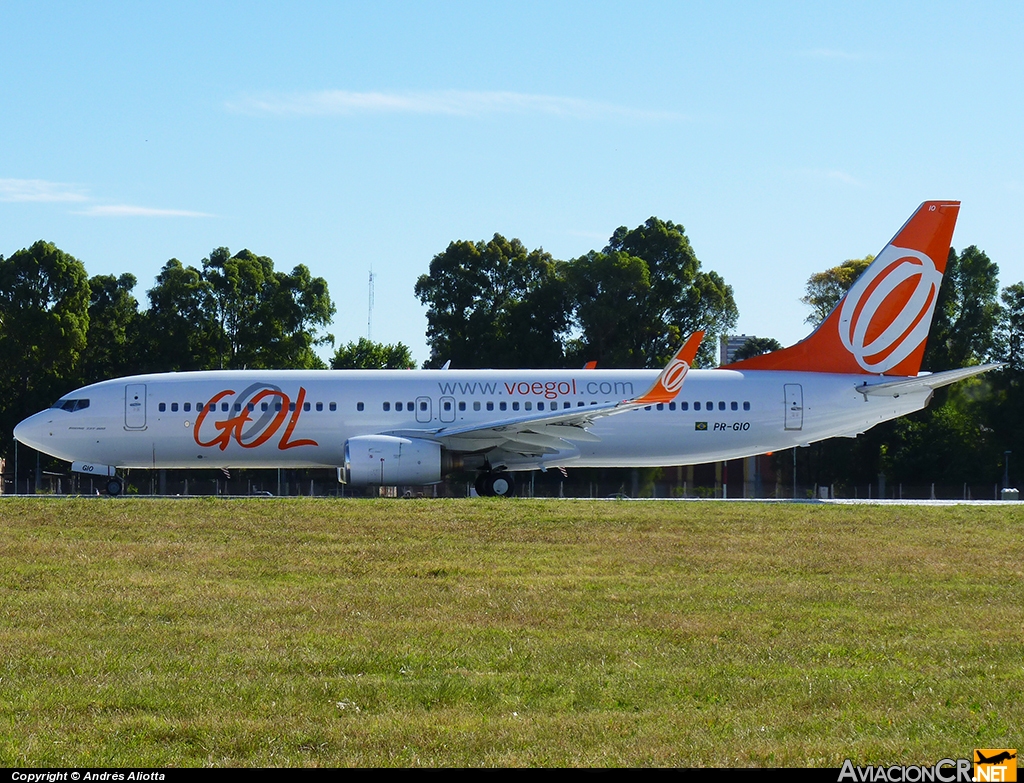 PR-GIO - Boeing 737-85F - Gol Transportes Aereos