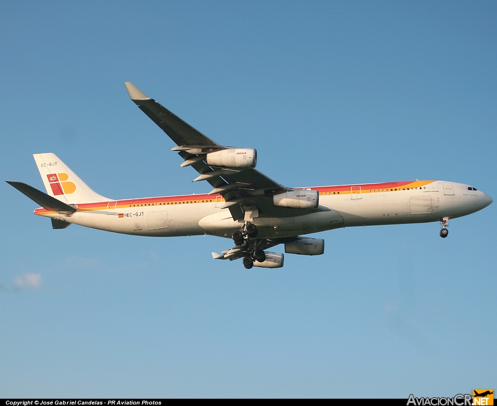 EC-GJT - Airbus A340-313X - Iberia