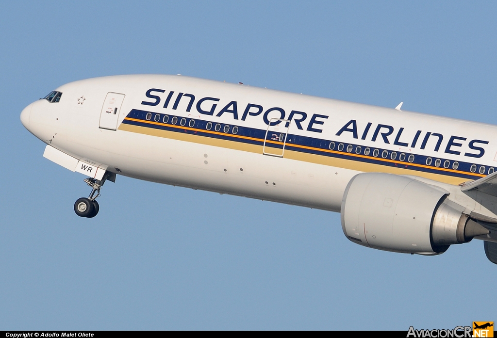 9V-SWR - Boeing 777-312/ER - Singapore Airlines