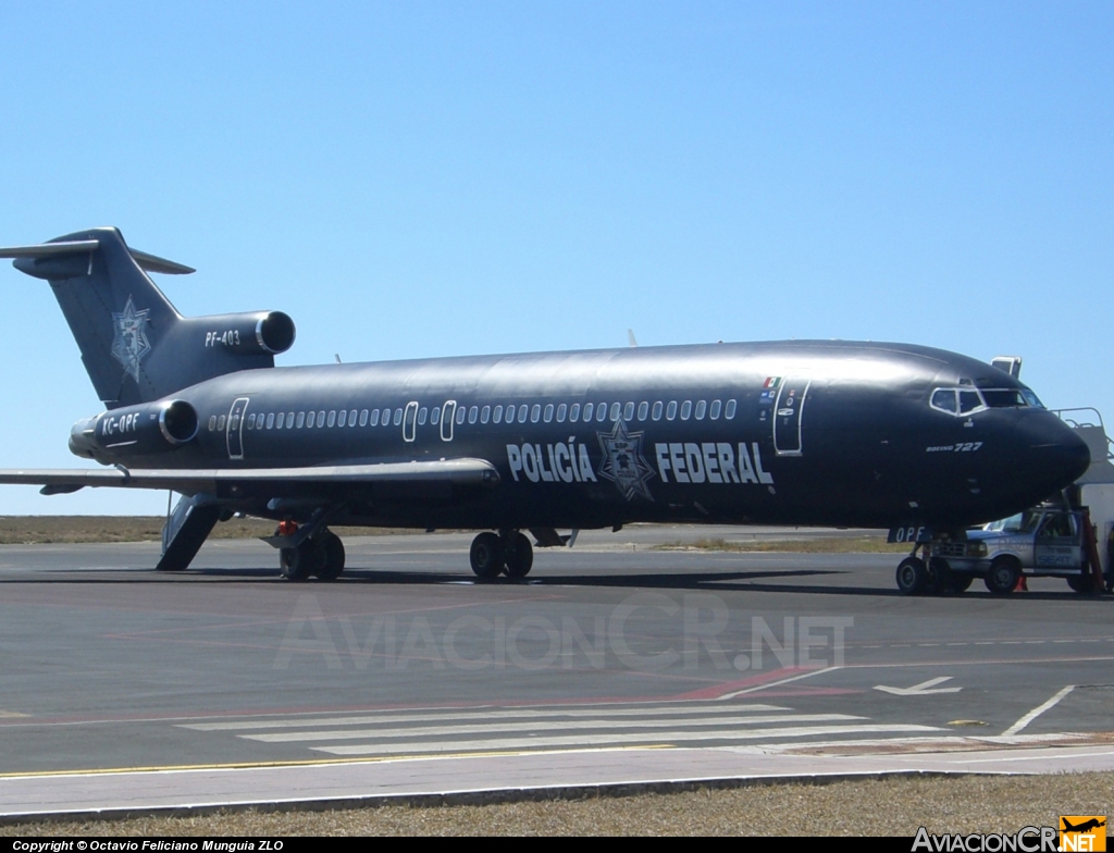 XC-OPF - Boeing 727-264(Adv) - Policia Federal Preventiva (PFP) - Mexico