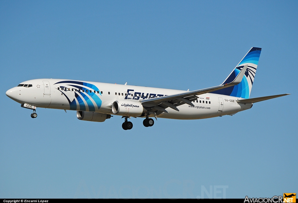 SU-GDE - Boeing 737-866 - EgyptAir