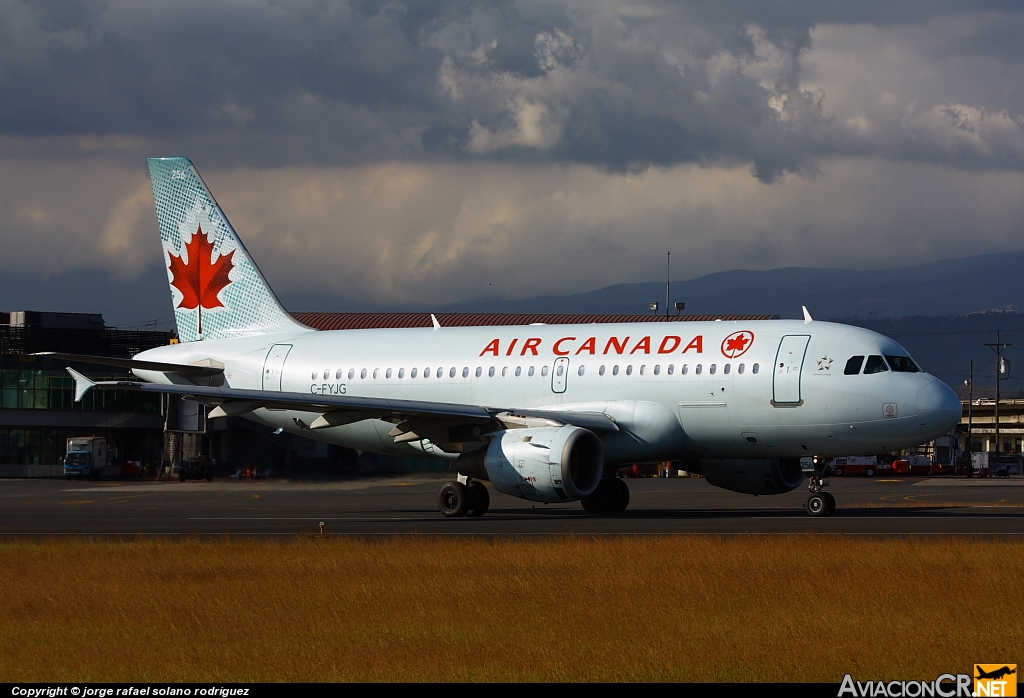 C-FYJG - Airbus A319-114 - Air Canada