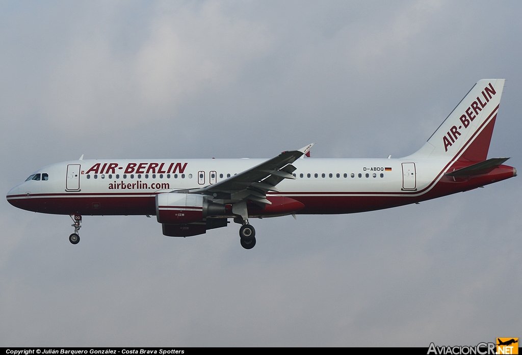 D-ABDQ - Airbus A320-214 - Air Berlin