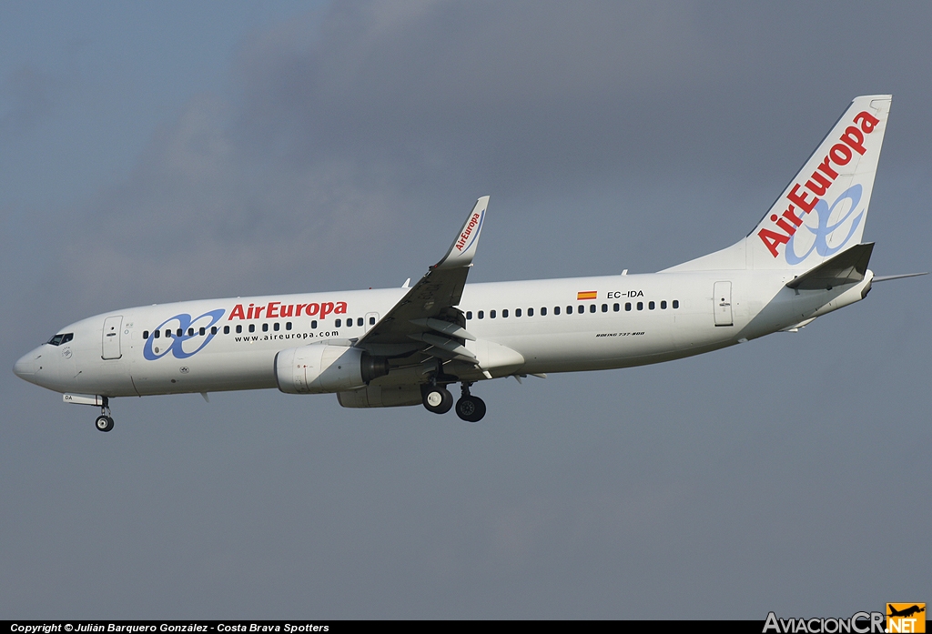 EC-IDA - Boeing 737-86Q - Air Europa