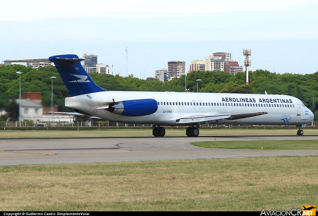 LV-VAG - McDonnell Douglas MD-83 (DC-9-83) - Aerolineas Argentinas
