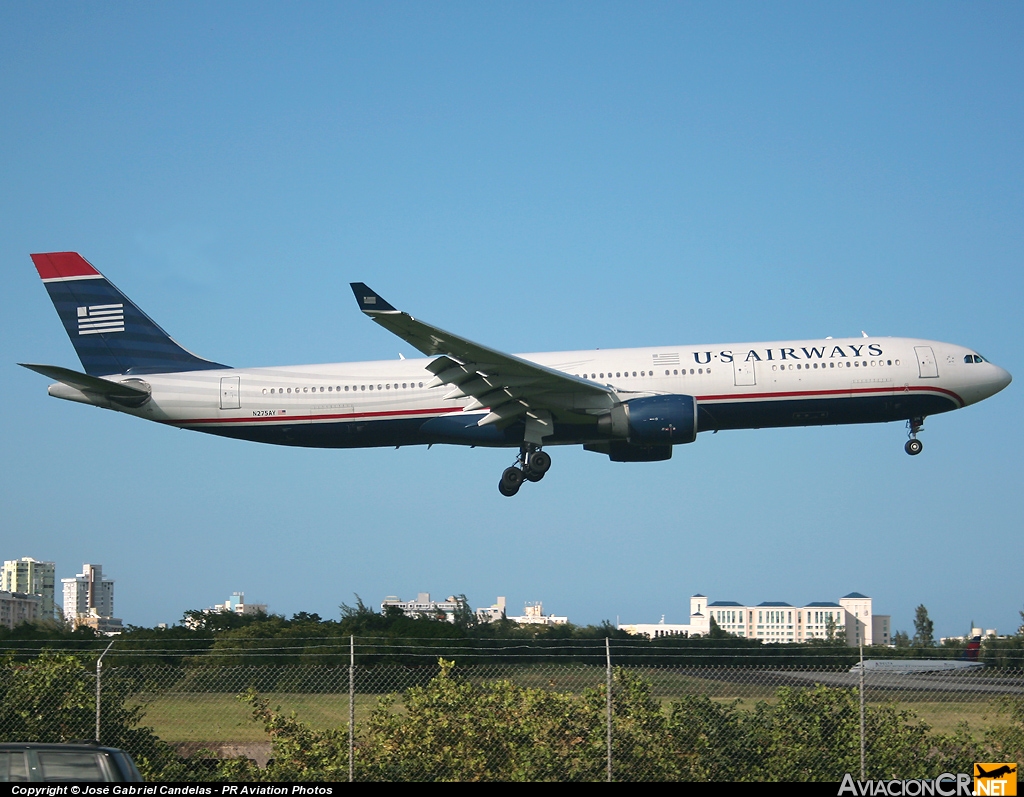 N275AY - Airbus A330-300 - US Airways