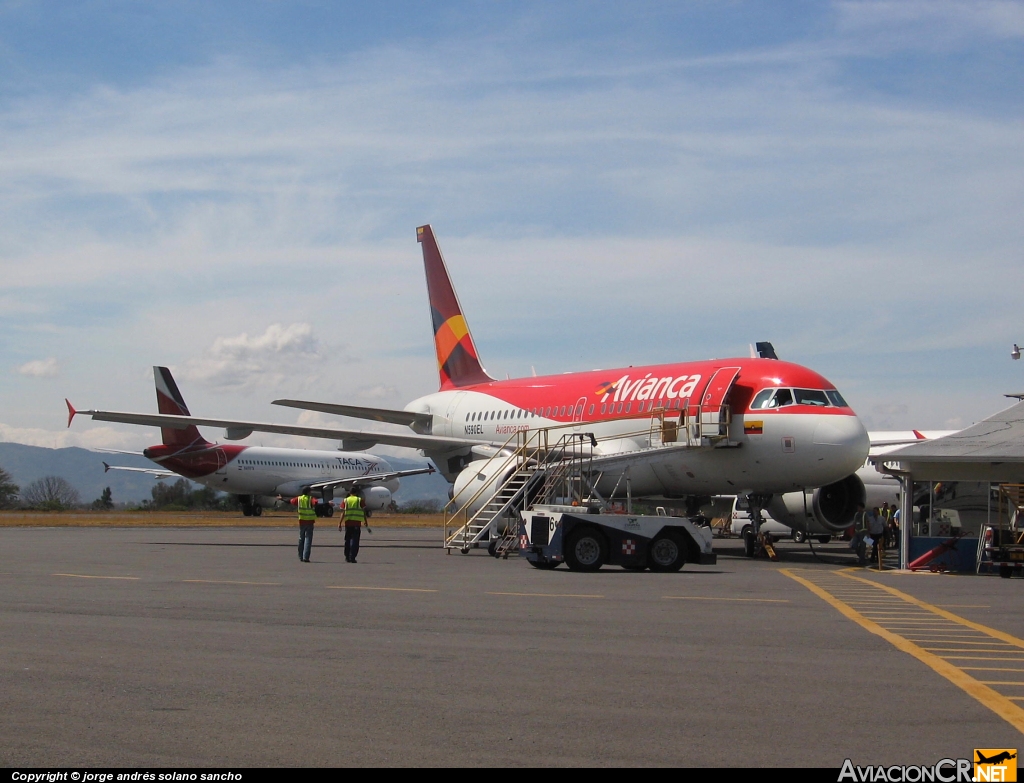 N590EL - Airbus A318-111 - Avianca Colombia