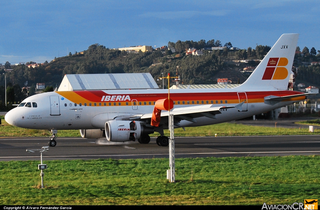 EC-JXV - Airbus A319-111 - Iberia