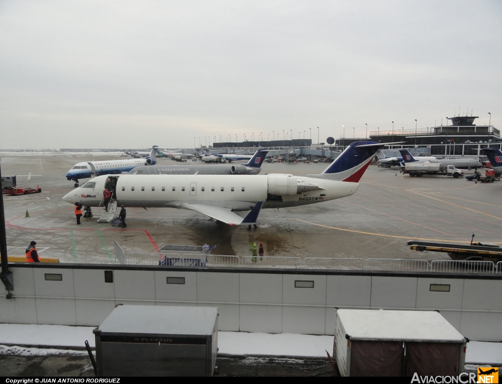 N466SW - Canadair CL-600-2B19 Regional Jet CRJ-200LR - Skywest Airlines