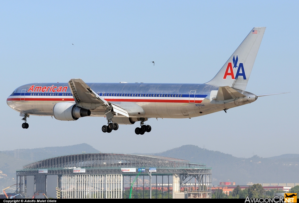 N353AA - Boeing 767-323/ER - American Airlines