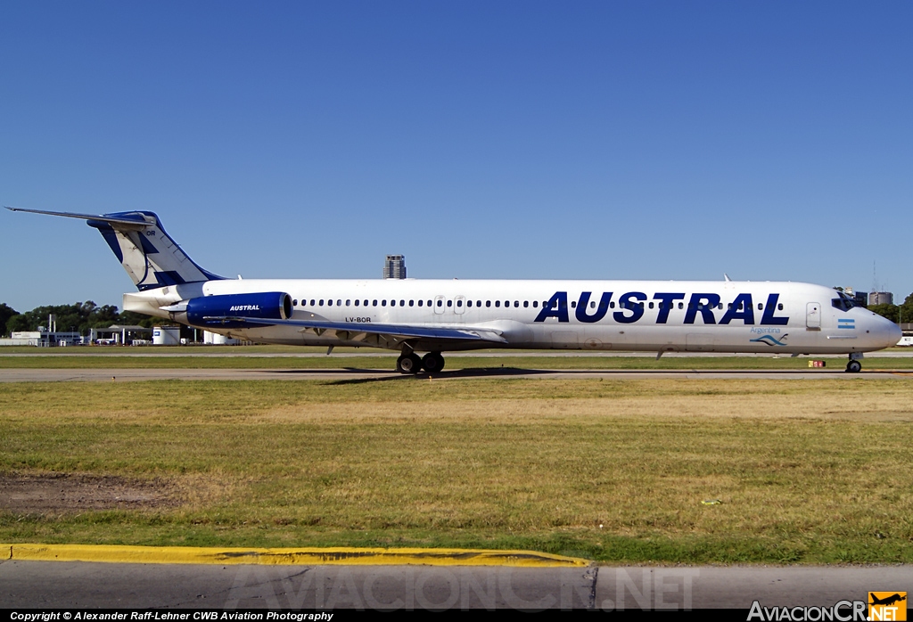 LV-BOR - McDonnell Douglas MD-88 - Austral Líneas Aéreas