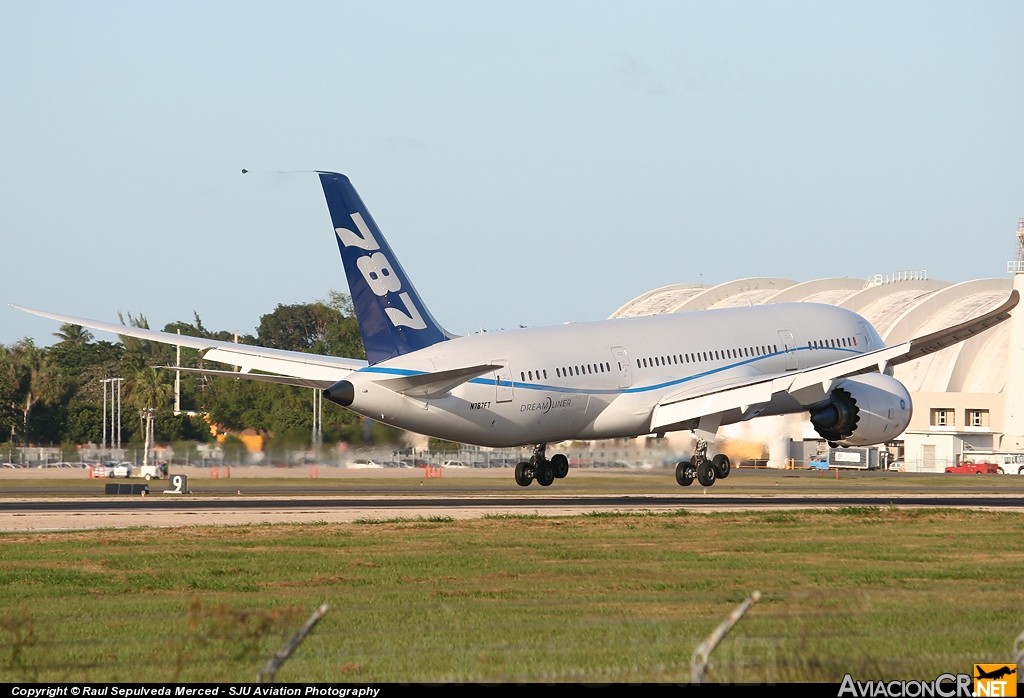 N787FT - Boeing 787-881 Dreamliner - Boeing Company