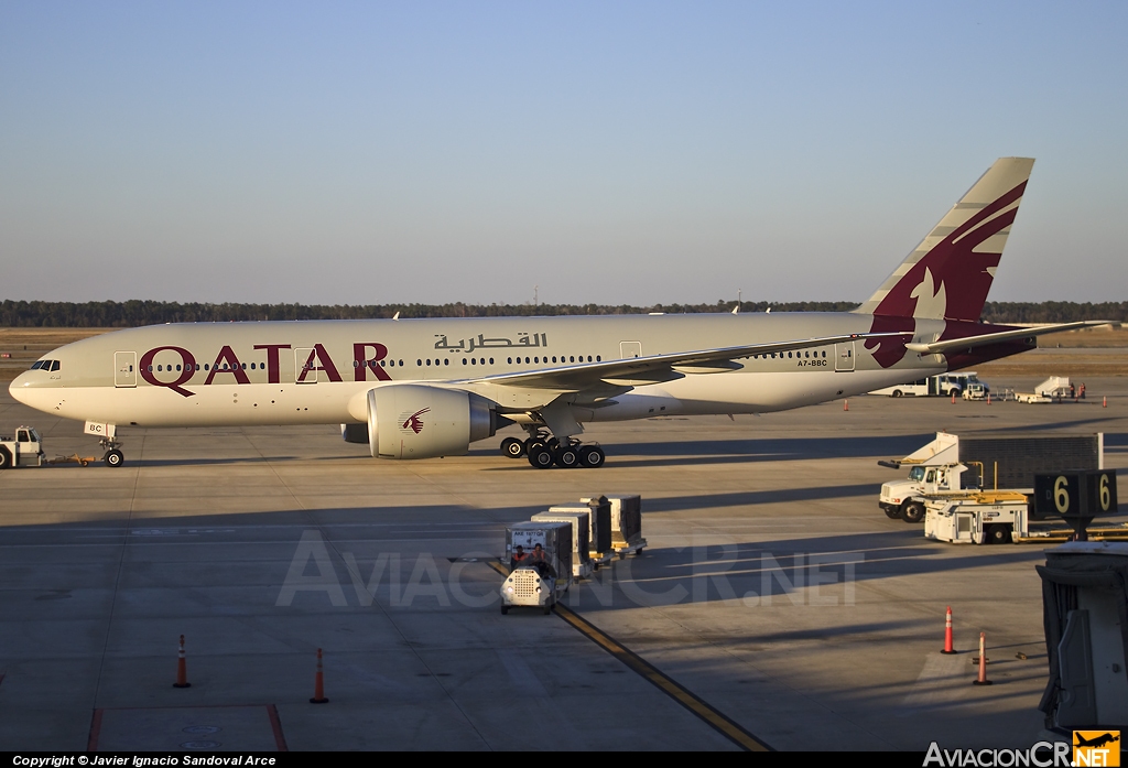 A7-BBC - Boeing 777-2DZ/LR - Qatar Airways