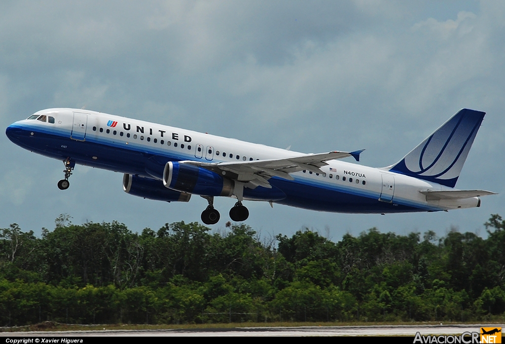 N407UA - Airbus A320-232 - United Airlines