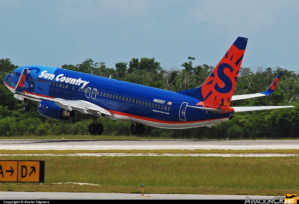 N805SY - Boeing 737-8Q8 - Sun Country