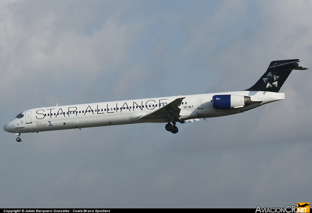OH-BLF - McDonnell Douglas MD-90-30 - Blue1