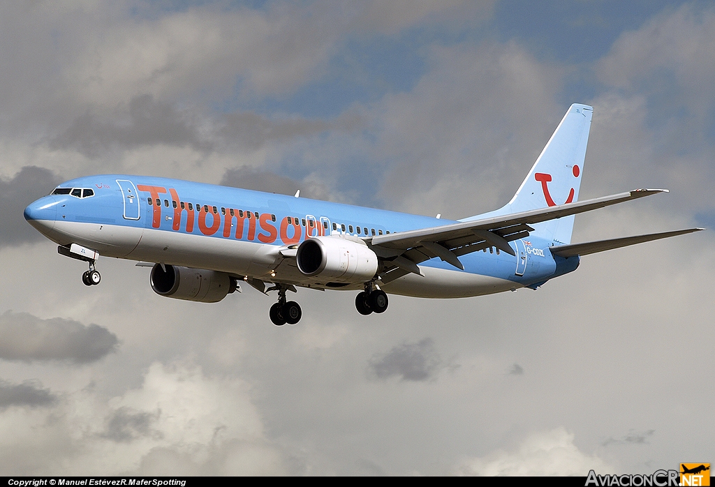 G-CDZL - Boeing 737-804 - Thomsonfly