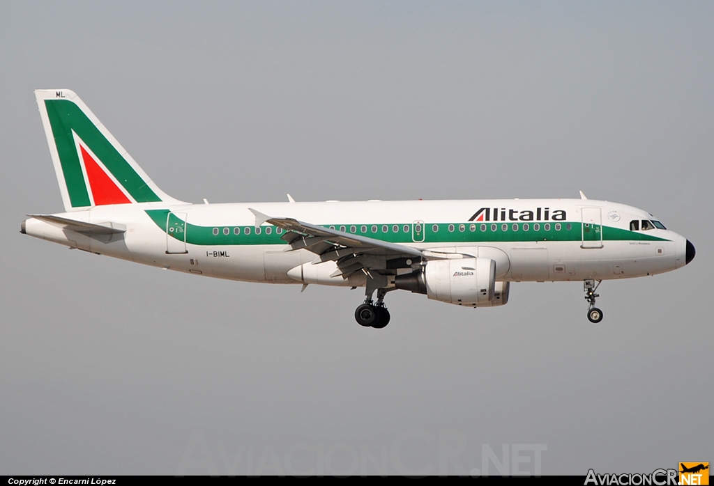 I-BIML - Airbus A319-112 - Alitalia