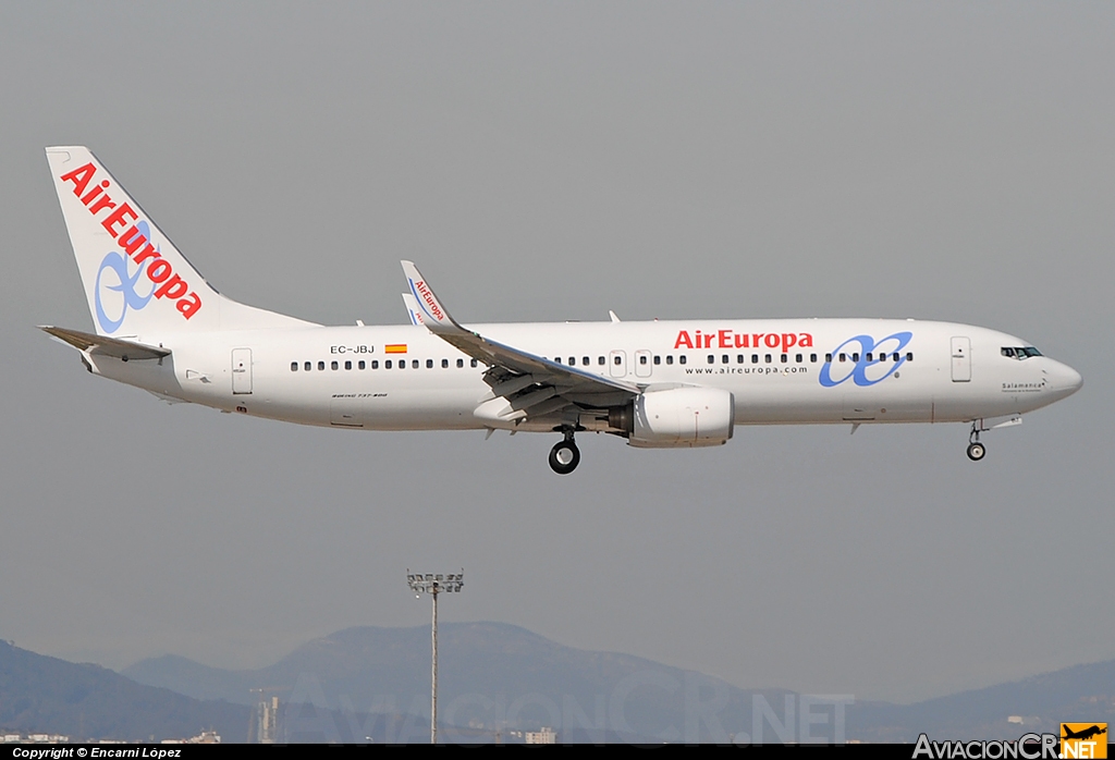 EC-JBJ - Boeing 737-85P - Air Europa