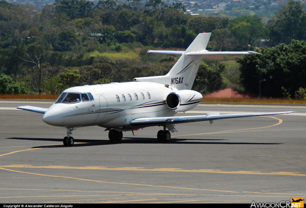 N15AX - British Aerospace BAe 125-800A - Privado