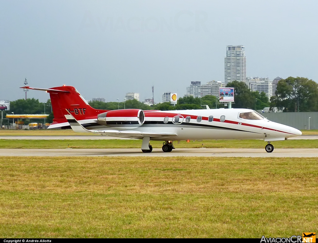 LV-BTF - Learjet 31 - Privado