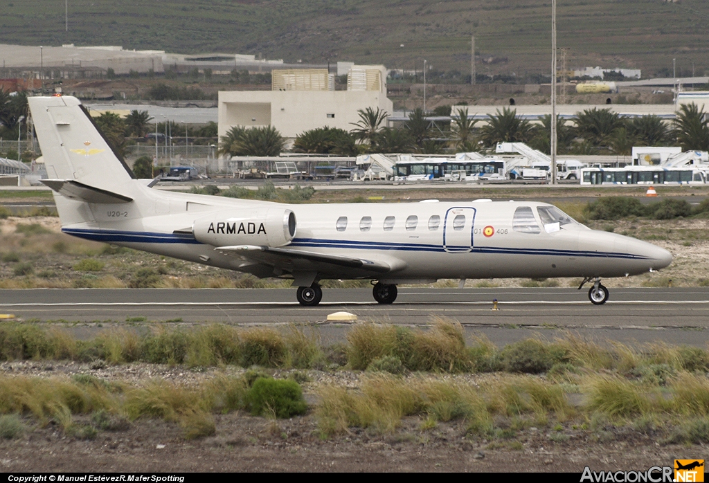 U.20-2 / 0 - Cessna 550 Citation II - Ejercito del Aire de España