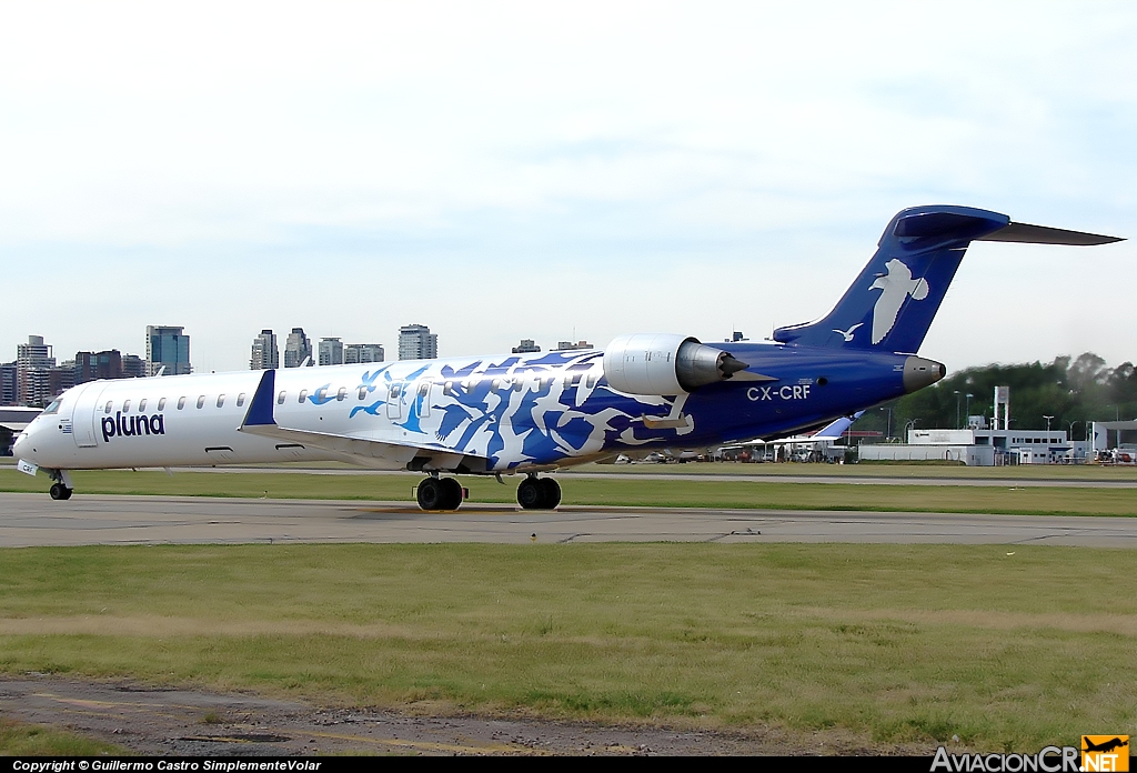 CX-CRF - Bombardier CRJ-900LR - Pluna Uruguay