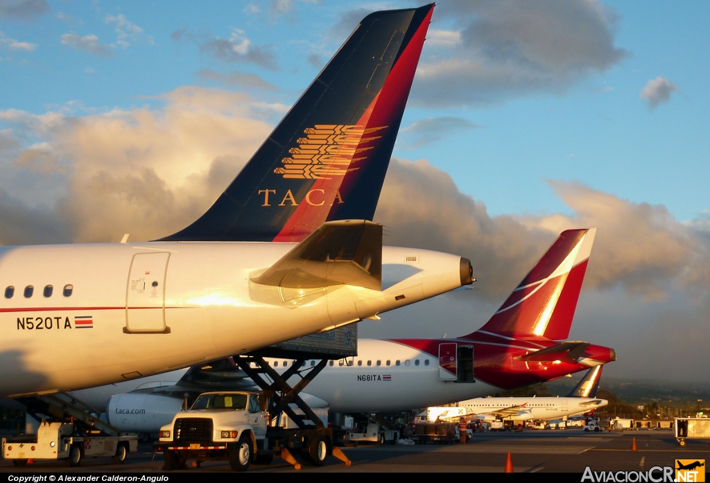 N520TA - Airbus A319-132 - TACA