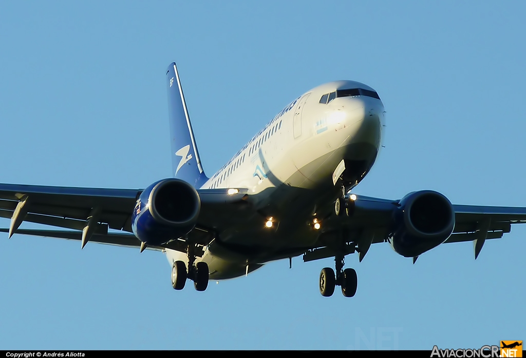 LV-CBF - Boeing 737-76N - Aerolineas Argentinas