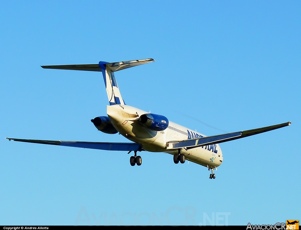 LV-BHN - McDonnell Douglas MD-83 (DC-9-83) - Austral Líneas Aéreas