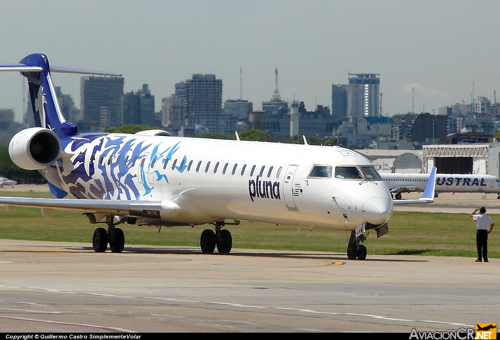 CX-CRF - Bombardier CRJ-900LR - Pluna Uruguay