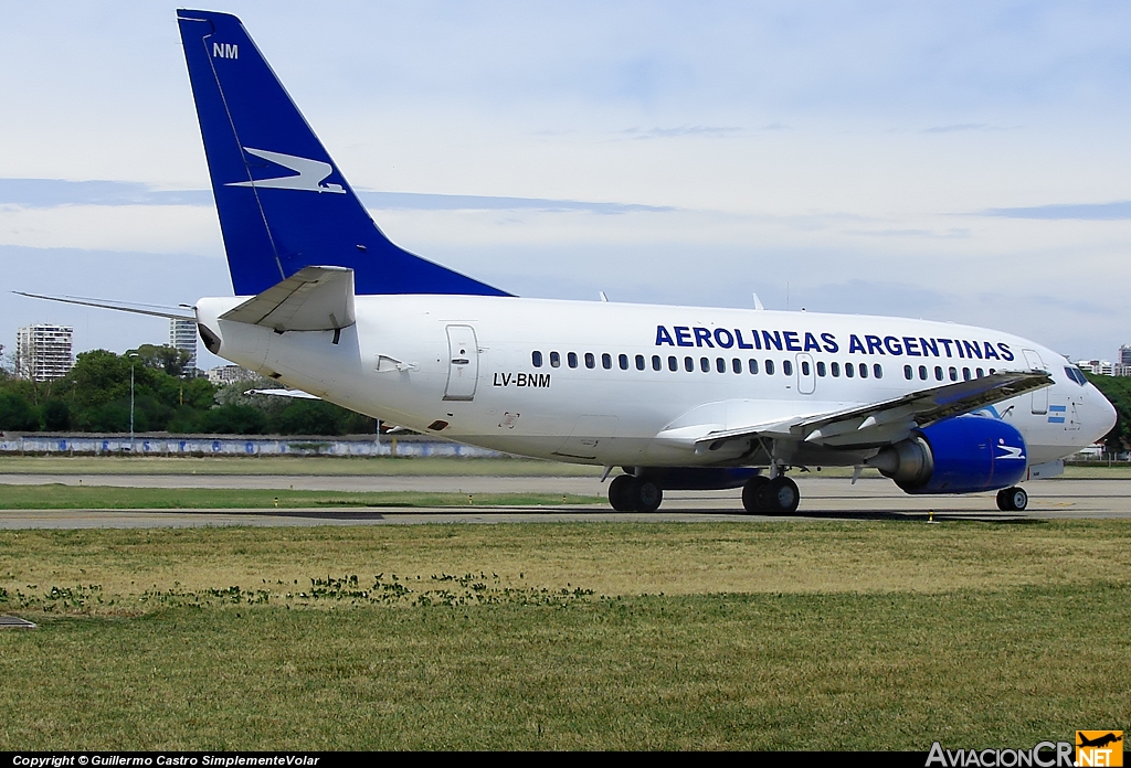 LV-BNM - Boeing 737-5K5 - Aerolineas Argentinas