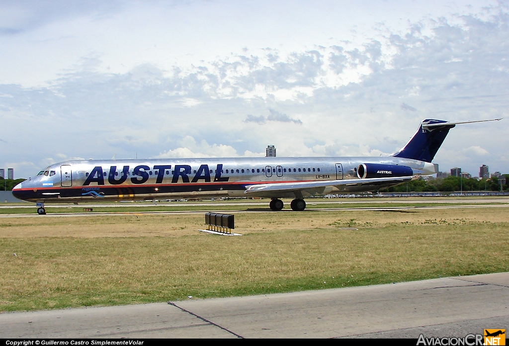 LV-BXA - McDonnell Douglas MD-88 - Austral Líneas Aéreas