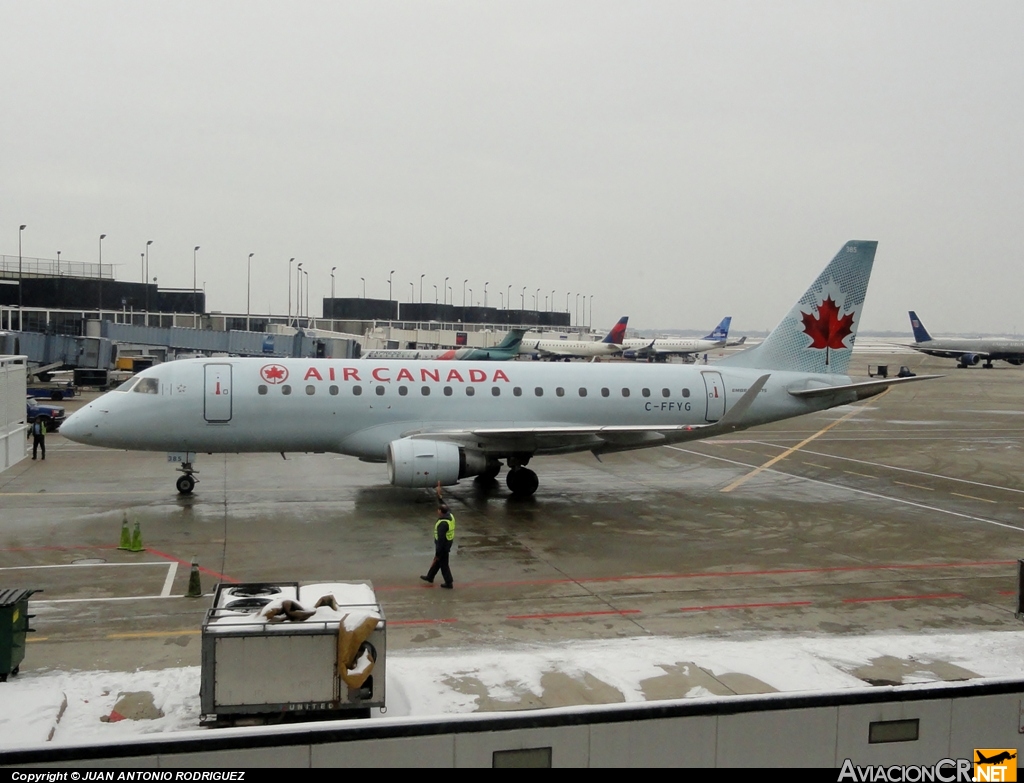 C-FFYG - Embraer ERJ-175SD - Air Canada