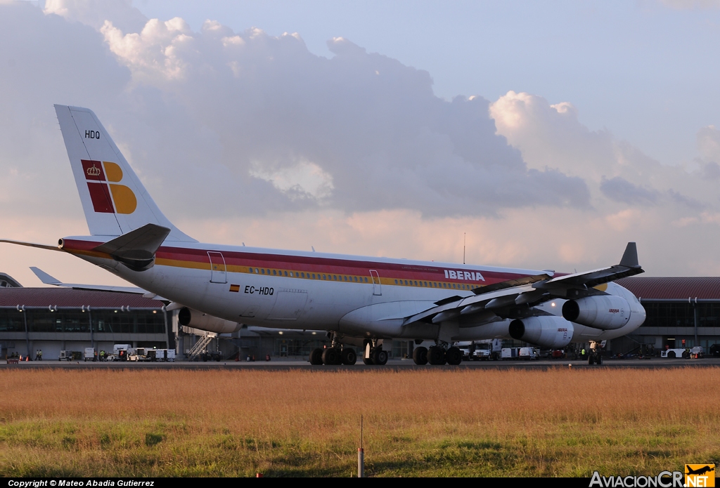 EC-HDQ - Airbus A340-313X - Iberia
