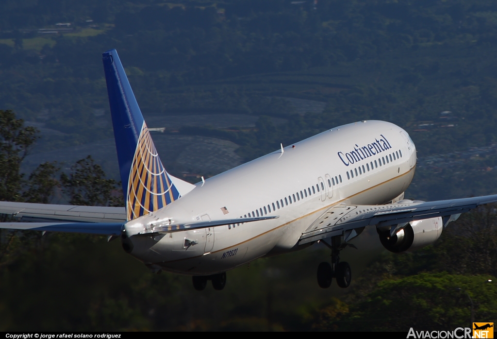 N79521 - Boeing 737-824 - Continental Airlines