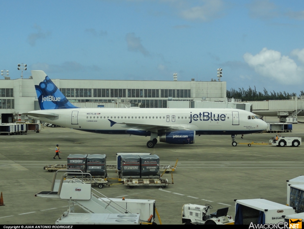 N570JB - Airbus A320-232 - Jet Blue
