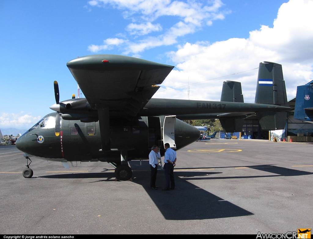 FAH-317 - Israel IAI-201 Arava - Fuerza Aerea Hondureña