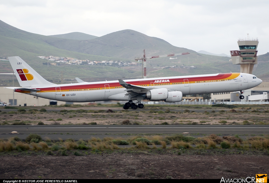 EC-LEU - Airbus A340-642X - Iberia