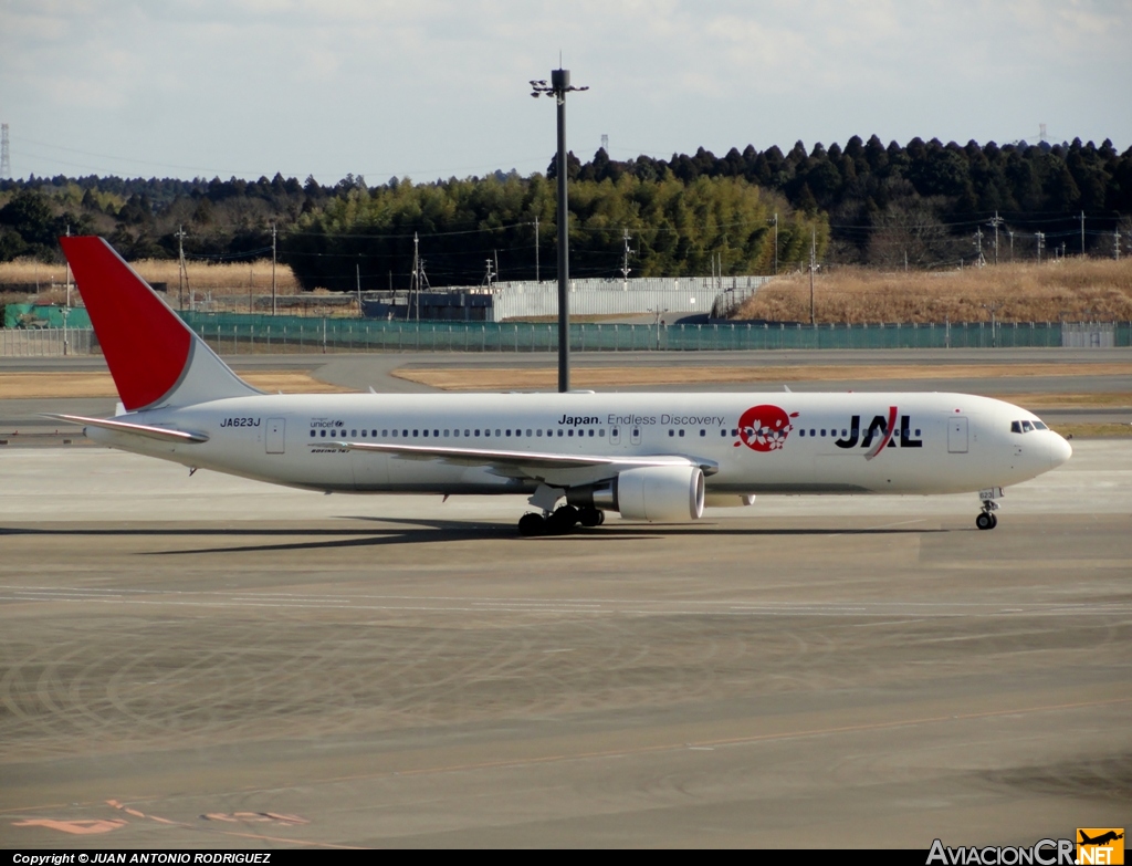 JA-632J - Boeing 767-346/ER - Japan Airlines - JAL