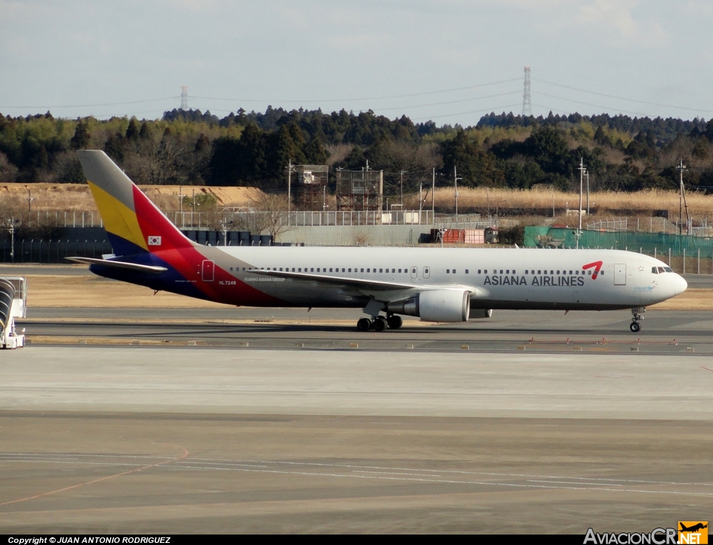 HL-7248 - Boeing 767-38E - Asiana