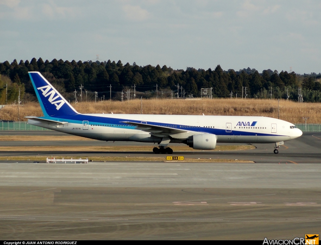 JA-707A - Boeing 777-281/ER - All Nippon Airways (ANA)