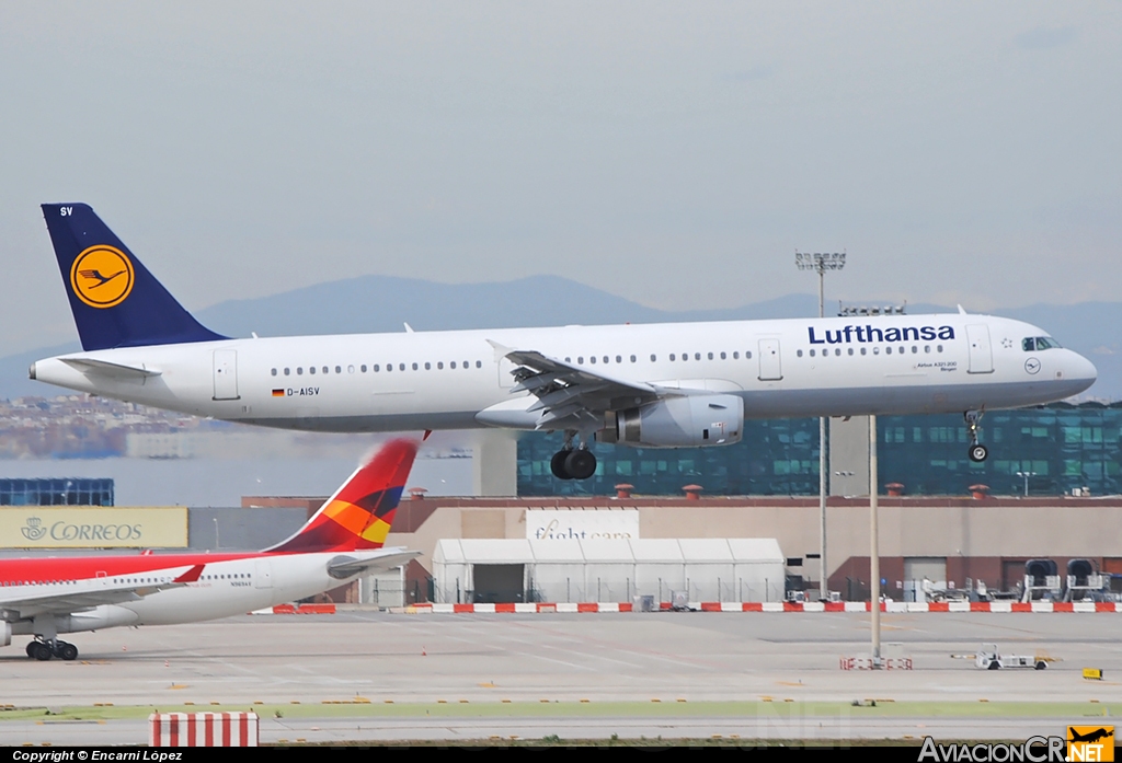 D-AISV - Airbus A321-231 - Lufthansa