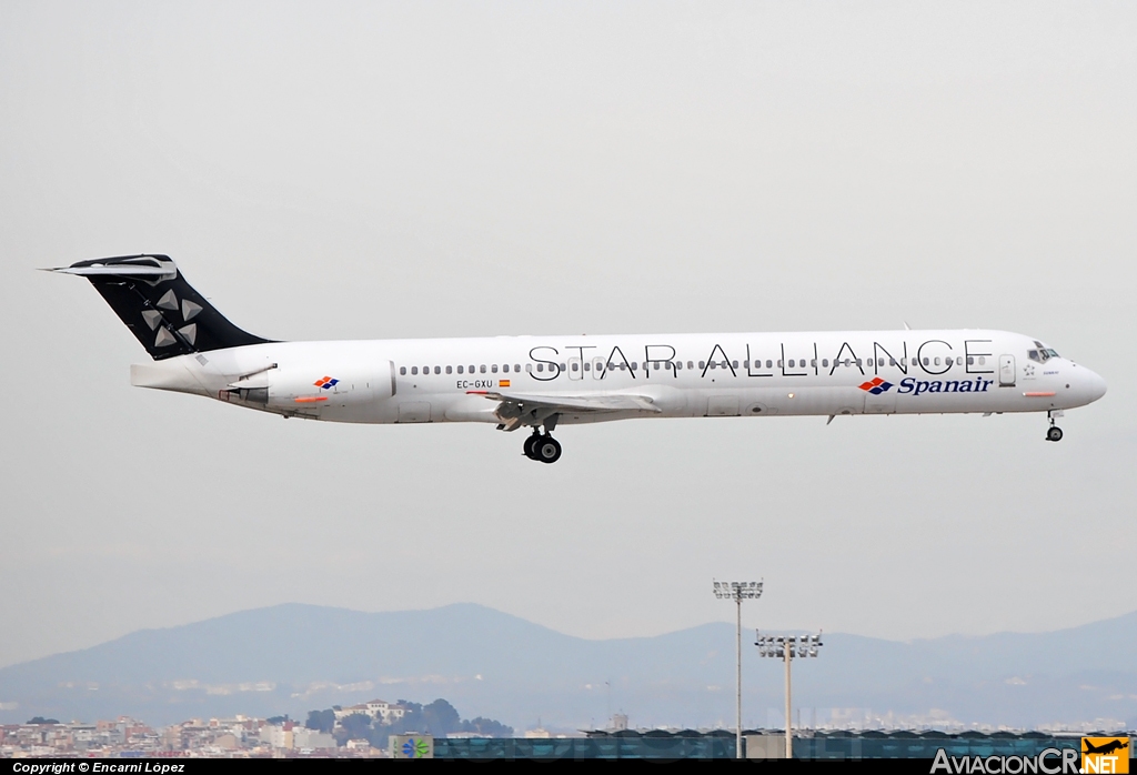 EC-GXU - McDonnell Douglas MD-83 (DC-9-83) - Spanair