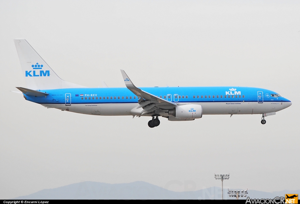 PH-BXV - Boeing 737-8K2 - KLM - Royal Dutch Airlines