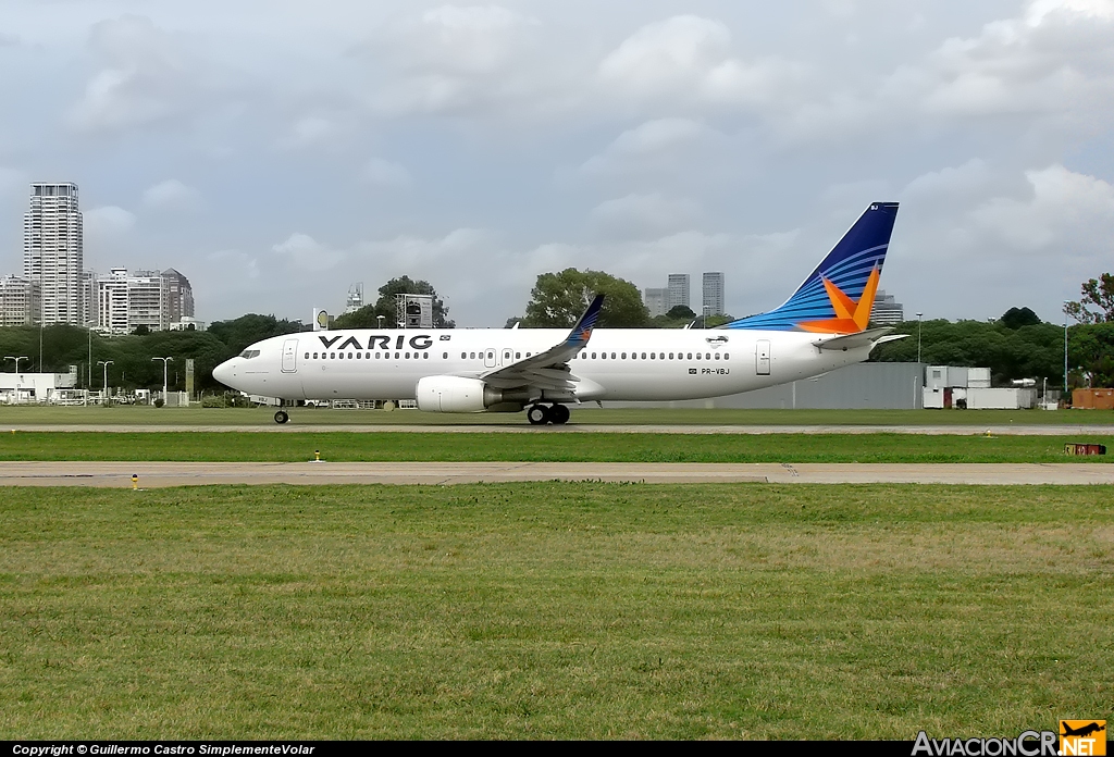 PR-VBJ - Boeing-737-8HX - Varig