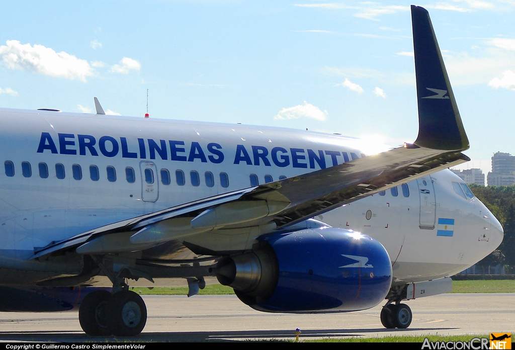 LV-BZA - Boeing 737-76N - Aerolineas Argentinas