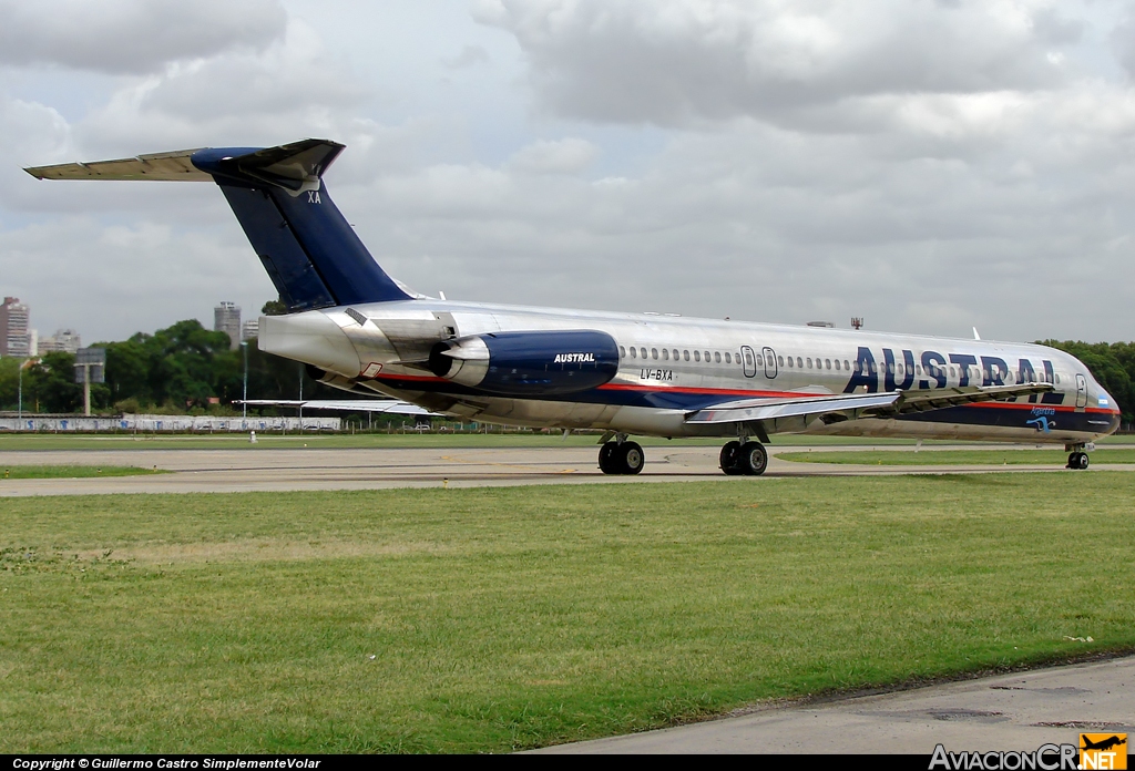 LV-BXA - McDonnell Douglas MD-88 - Austral Líneas Aéreas