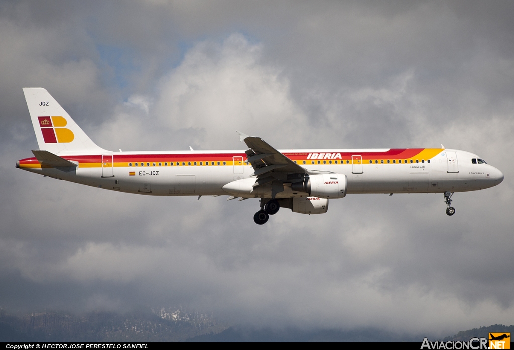 EC-JQZ - Airbus A321-211 - Iberia
